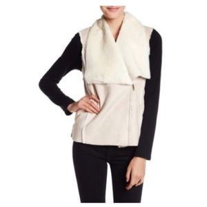 Lucky Brand faux shearling vest